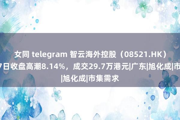 女同 telegram 智云海外控股（08521.HK）12月17日收盘高潮8.14%，成交29.7万港元|广东|旭化成|市集需求